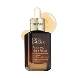 Estée Lauder Advanced Night Repair brown glass bottle with dropper