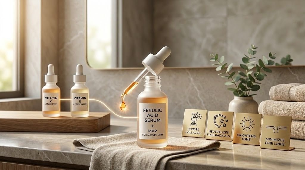 Ferulic Acid Serum - The MVP for Mature Skin